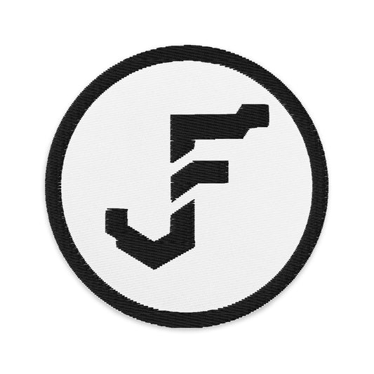 JF Logo patch - white